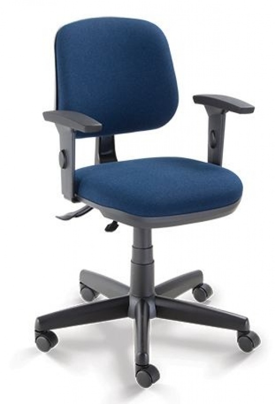 Cadeira para Escritório com Apoio de Braço Preço Embu das Artes - Cadeira para Escritório de Espera
