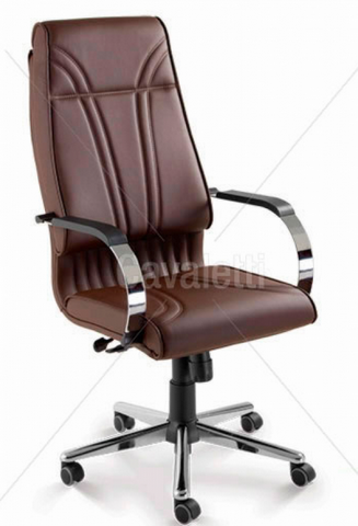 Cadeira para Escritório de Couro Osasco - Cadeira para Escritório Anatômica